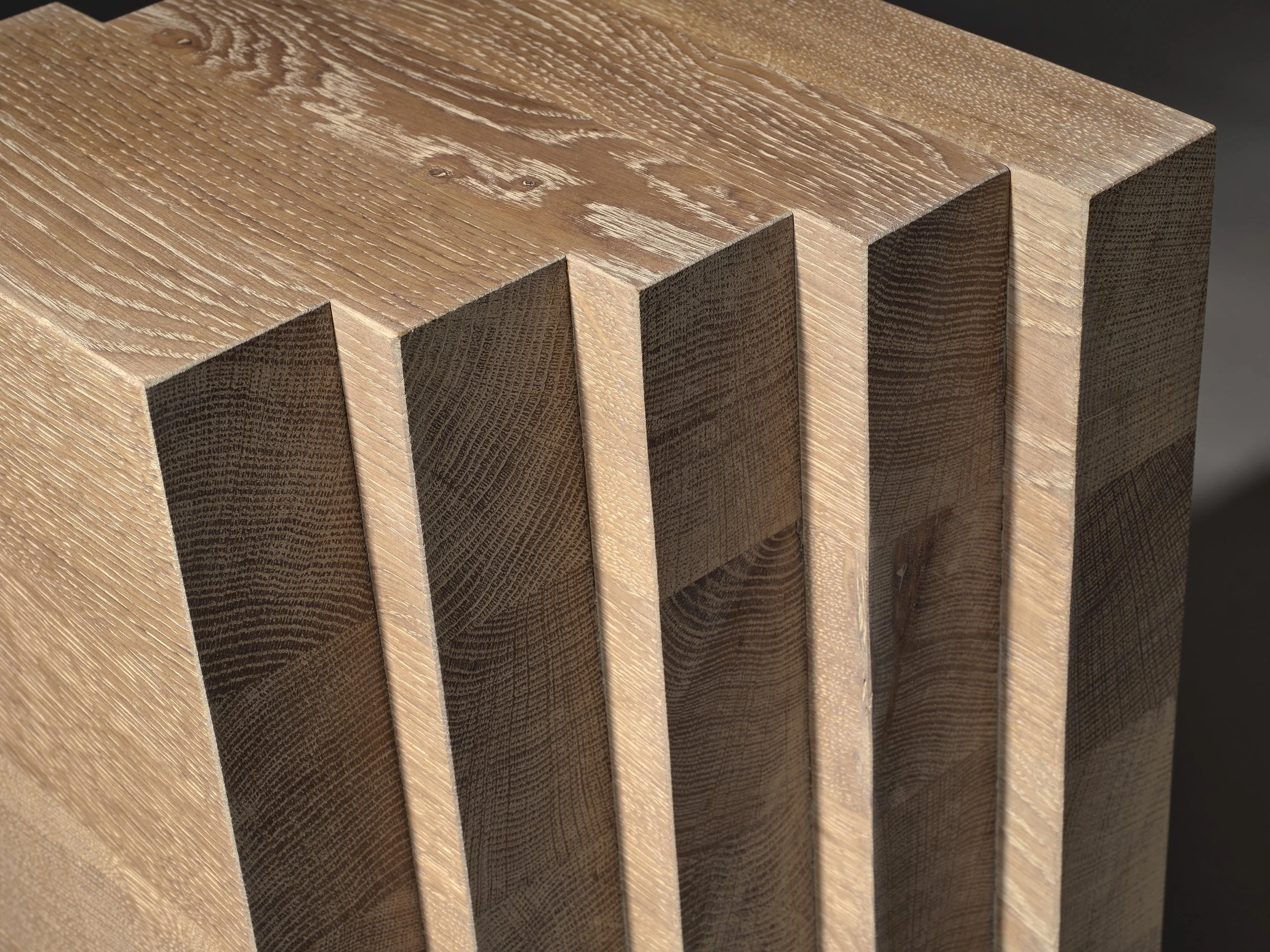 Scalae Side Table in Light Oak — Mokko Amsterdam